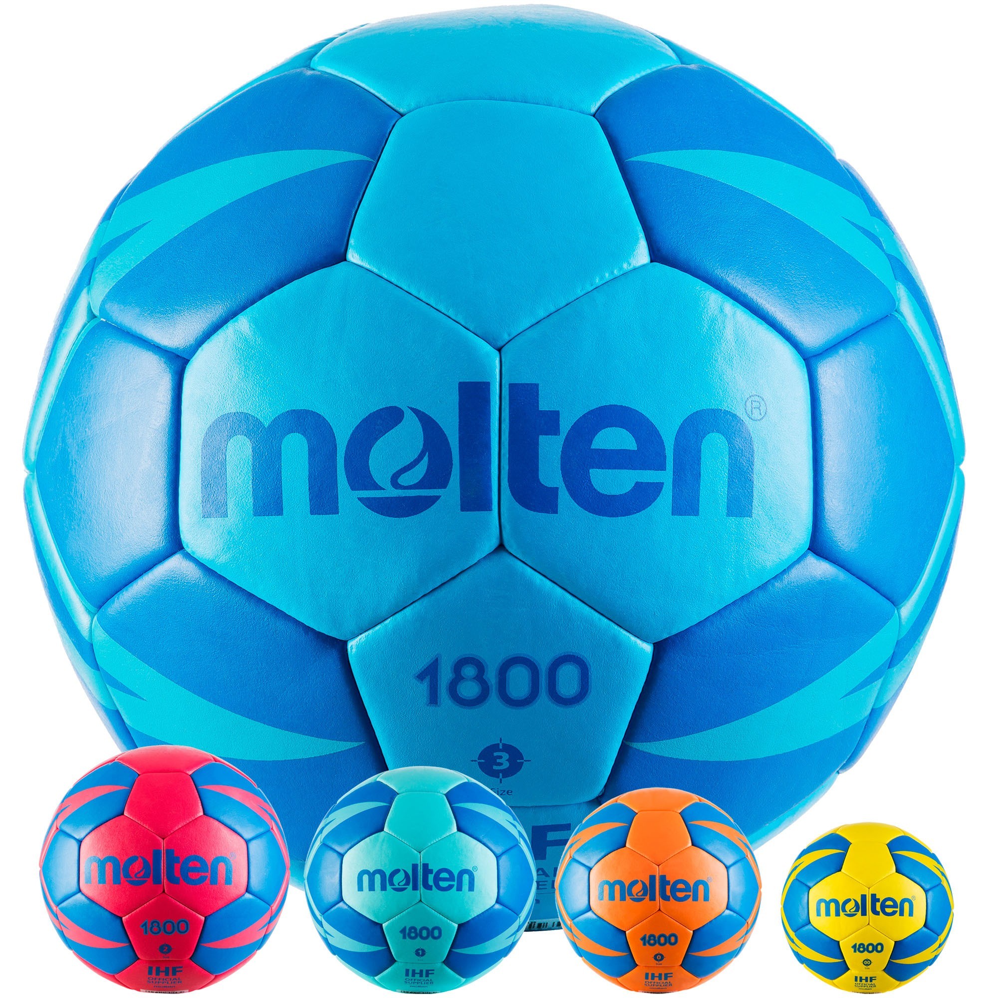 Molten-HX1800 Handball pour enfants, sans gonflage, taille standard  officielle 0, 1, 2/3 PU, balle au point à la main, entraînement en salle -  AliExpress