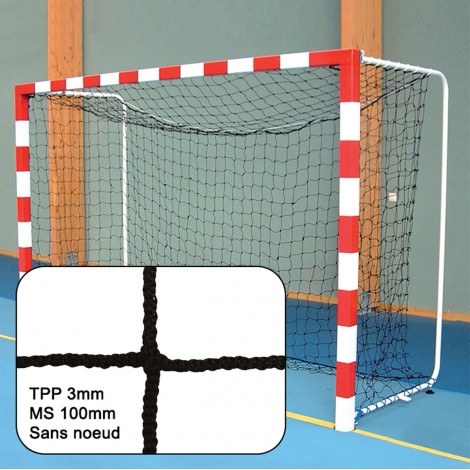 Filet de handball Club PP Tressé 3mm Sporti