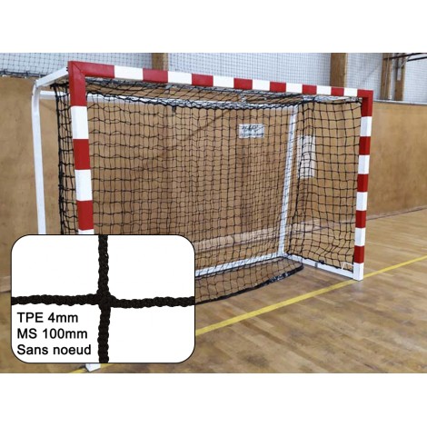 Filet de handball amortisseur PP Tressé 4mm Sporti