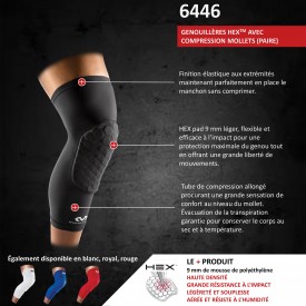 Genouillère Compression Protection Select 6653 blanc