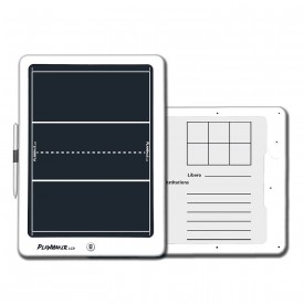 Tablette de coaching LCD Volleyball 14" - Sporti S_063231