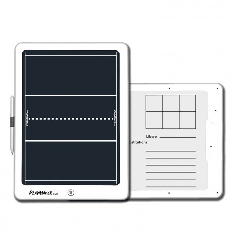 Tablette de coaching LCD Volleyball 14" Sporti