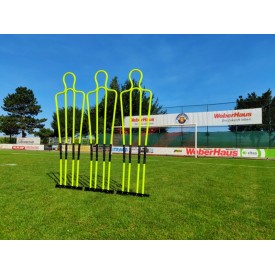 Lot de 3 mannequins d'entraînement avec sac Powershot