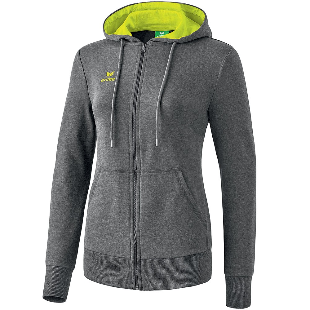  Veste  sweat  avec capuche Graffic 5 C Femme  Erima 